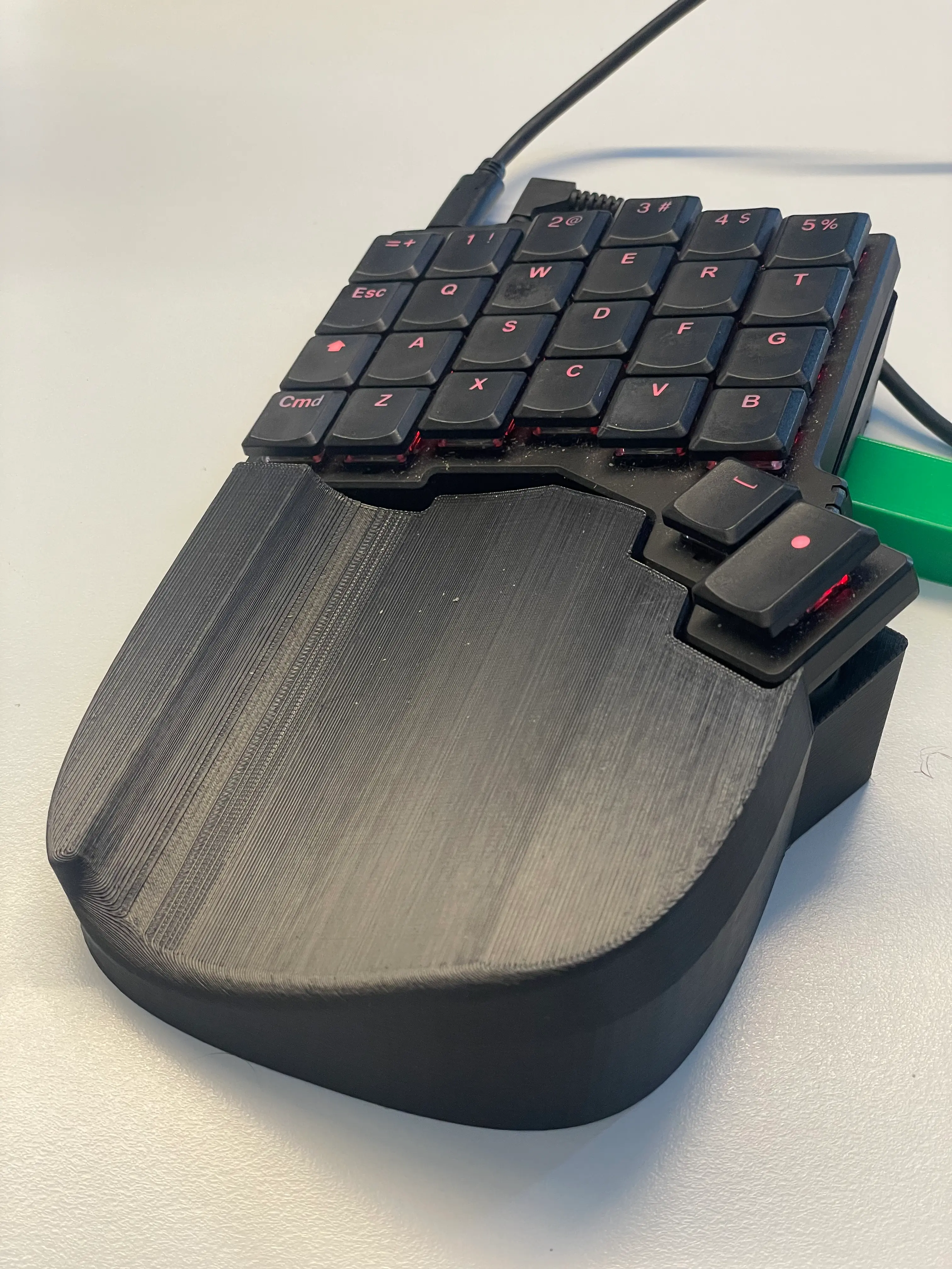 First iteration of wrist pads